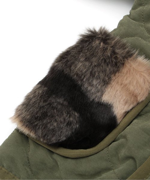 BREEZE（ブリーズ）の「ノーカラーキルティングコート（その他アウター・キッズ・カーキ・130/80/90/100/140/110/120）」の6枚目の写真