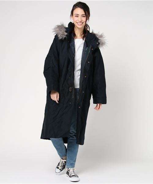 cepo（セポ）の「モッズコート（モッズコート・レディース・カーキ/ネイビー・M）」の12枚目の写真