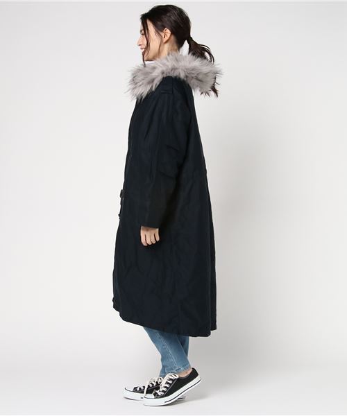 cepo（セポ）の「モッズコート（モッズコート・レディース・カーキ/ネイビー・M）」の8枚目の写真