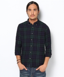 BEAUTY&YOUTH UNITED ARROWS | BY コットン/リネン タータンチェック BD 7SL◆(シャツ/ブラウス)