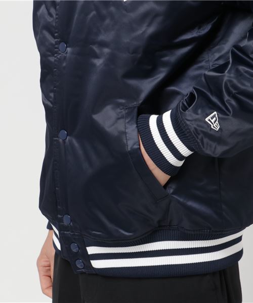 NEW ERA（ニューエラ）の「NEWERA　NY　JACKET（ブルゾン・メンズ・ネイビー・L/M）」の4枚目の写真