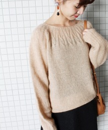 SLOBE IENA | ホールガーメントアルパカ混ニット◆(ニット/セーター)