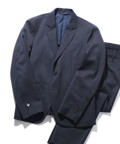 SHIPS（シップス）の「SU: WASHABLE WOOL 2B ジャケット（テーラードジャケット・メンズ・ブラック/ネイビー/ブラウン/グレー・LARGE/MEDIUM/SMALL/X-LARGE）」の4枚目の写真