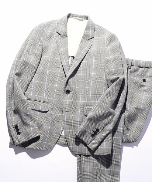 SHIPS（シップス）の「SU: WASHABLE WOOL 2B ジャケット（テーラードジャケット・メンズ・ブラック/ネイビー/ブラウン/グレー・LARGE/MEDIUM/SMALL/X-LARGE）」の2枚目の写真