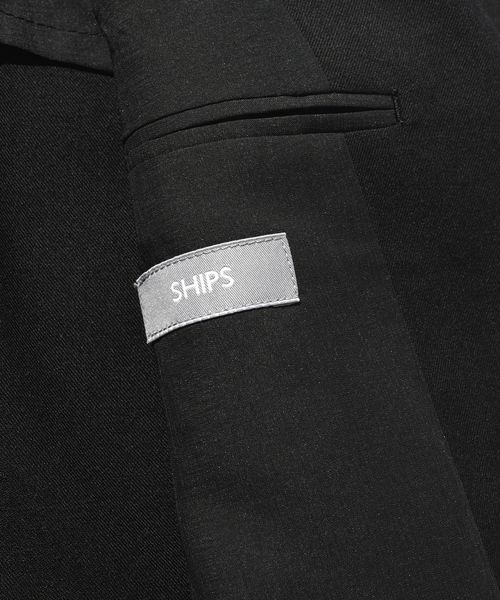 SHIPS（シップス）の「SU: WASHABLE WOOL 2B ジャケット（テーラードジャケット・メンズ・ブラック/ネイビー/ブラウン/グレー・LARGE/MEDIUM/SMALL/X-LARGE）」の16枚目の写真