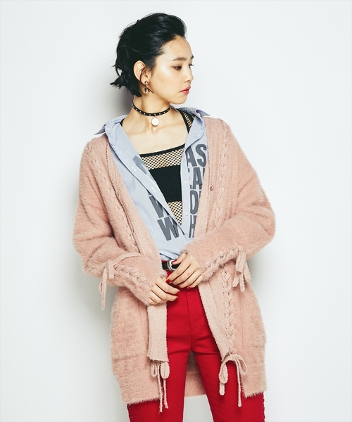 HYSTERICGLAMOUR編み上げカーディガン HYSTERICGLAMOUR編み上げカーディガン 楽天市場】ヒステリックグラマー