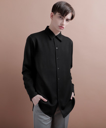 EMMA CLOTHES | TRストレッチオープンカラーシャツ(シャツ/ブラウス)