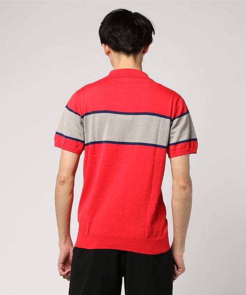 Champion Golf(チャンピオンゴルフ)の「【Champion/チャンピオン】メンズ GOLF ニットポロシャツ(ポロシャツ・メンズ・オフホワイト/グレー/イエロー/レッド/ブルー・LARGE/X-LARGE/MEDIUM)」の6枚目の写真