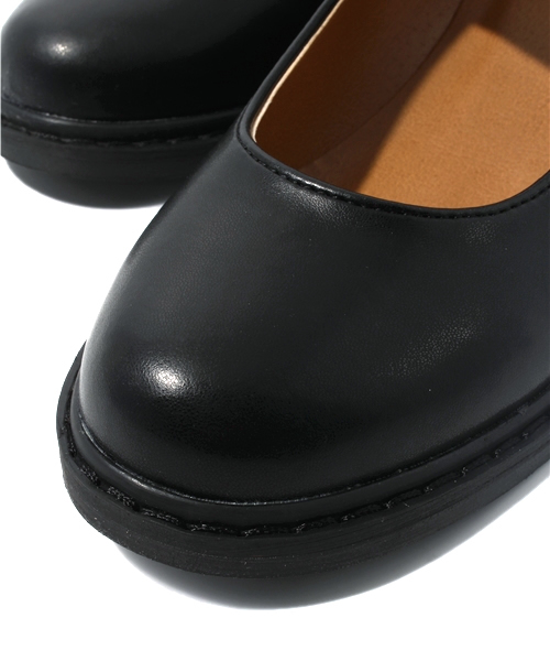 WEGO(ウィゴー)の「WEGO/ストラップフラットシューズ(パンプス・レディース・ブラック/ブラウン・23.5/24.5)」の7枚目の写真