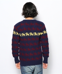 FilMelange×Corgi フィルメランジェ×コーギー ニットカーディガン FilMelange×Corgi フィルメランジェ×コーギー ニットカーディガン