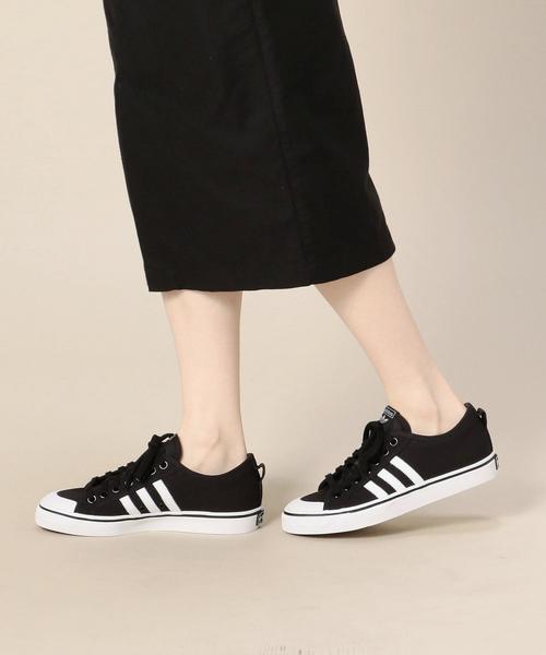 adidas(アディダス)の「【別注】<adidas Originals(アディダス)>NIZZA ニッツァ キャンバス/スニーカー(スニーカー・レディース・ブラック・23.5cm/24cm/24.5cm/22.5cm/23cm/25cm)」の9枚目の写真