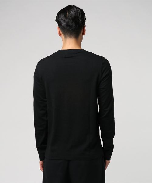 AZbyjunhashimoto_（エーゼイバイジュンハシモト）の「AZ by junhashimoto(エーゼイ バイ ジュンハシモト)プリントロングＴシャツ（Tシャツ/カットソー・メンズ・ホワイト/ブラック/ネイビー・SMALL/MEDIUM/LARGE/X-LARGE）」の5枚目の写真