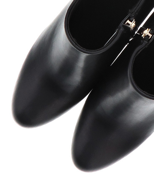 RANDA（ランダ）の「ストレスフリー/ショートレインブーツ（ブーツ・レディース・ブラック系その他/ワイン/ブラック系その他2・LL/S/M/L）」の5枚目の写真