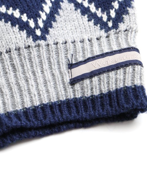 BREEZE(ブリーズ)の「ネット限定 スターノルディックニット(ニット/セーター・キッズ・キナリ/ネイビー・120/130/80/90/140/110/100)」の9枚目の写真
