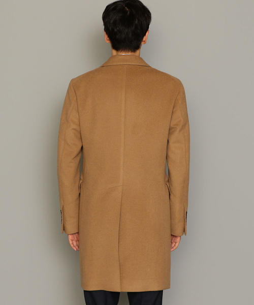 green label relaxing（グリーンレーベルリラクシング）の「[Begin 2019年1月号掲載] ウール / カシミヤ チェスターコート（チェスターコート・メンズ・ダークグレー/ベージュ/ネイビー・S/XL/L/M）」の16枚目の写真