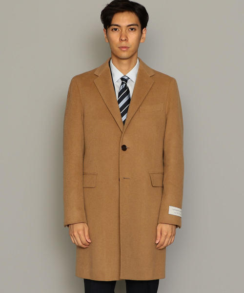 green label relaxing ウール カシミヤ混 チェスターコート green label relaxing（グリーンレーベルリラクシング）の「[Begin