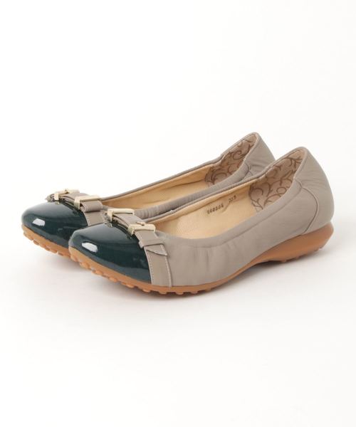 HIMIKO On Bleue（ヒミコオンブルー）の「【On Bleue】ボロネーゼ・ふかふかクッションパンプス/062386（パンプス・レディース・ブラック/グレー/ベージュ系その他/グレー系その他/ベージュ系その他4・22.5cm/23.5cm/24.5cm/23.0cm/24.0cm/25.0cm）」の5枚目の写真