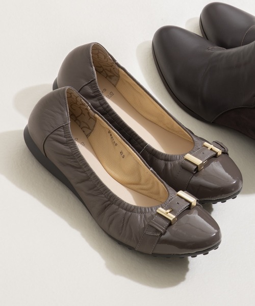HIMIKO On Bleue（ヒミコオンブルー）の「【On Bleue】ボロネーゼ・ふかふかクッションパンプス/062386（パンプス・レディース・ブラック/グレー/ベージュ系その他/グレー系その他/ベージュ系その他4・22.5cm/23.5cm/24.5cm/23.0cm/24.0cm/25.0cm）」の3枚目の写真