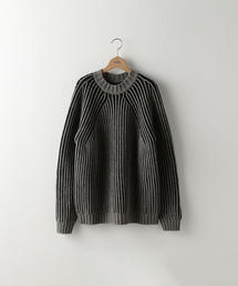 BATONER（バトナー）の「＜BATONER＞HEMMING RIB CREW NECK KNIT