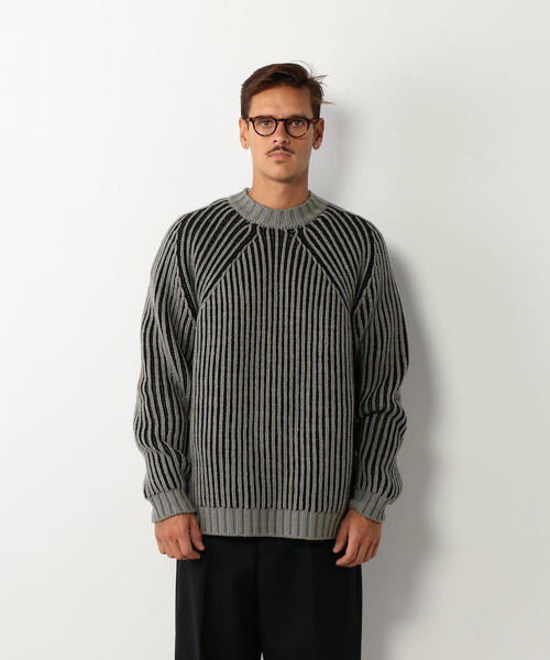 STEVEN ALAN✖️BATONER HEMMING WOOL CREW 2 STEVEN ALAN✖️BATONER