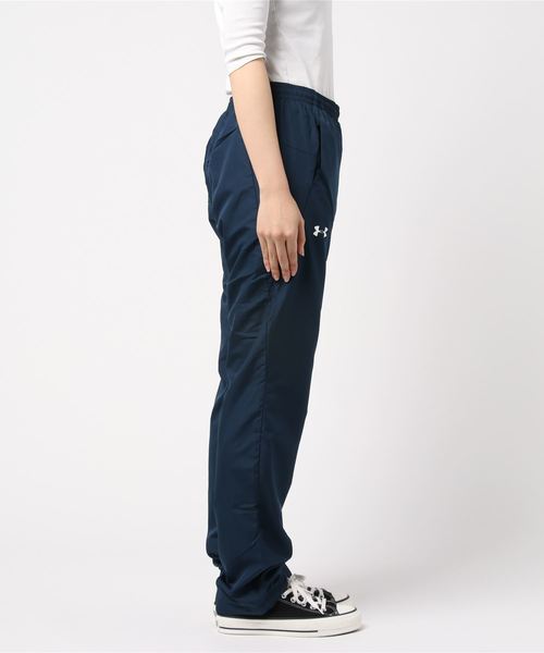 UNDER ARMOUR（アンダーアーマー）の「アンダーアーマー UA トリコットウーブンパンツ 1319761（その他パンツ・レディース・ネイビー/グレー/ブラック・S/M/L/LL）」の4枚目の写真