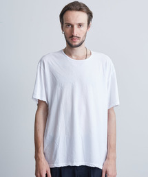 KAZUYUKI KUMAGAI ATTACHMENT | 【KAZUYUKI KUMAGAI】 40/1フレスカ天竺クルーネックS/S(Tシャツ/カットソー)