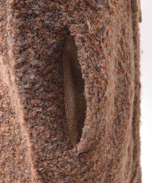 MinoriTY（マイノリティ）の「3ＧブークレニットＺＩＰパーカー（パーカー・メンズ・ブラック/ネイビー/ブラウン/グレー・M/L）」の14枚目の写真