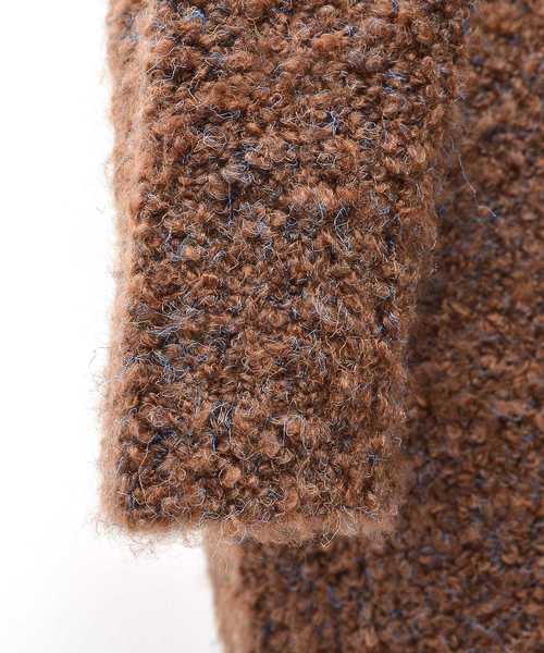 MinoriTY（マイノリティ）の「3ＧブークレニットＺＩＰパーカー（パーカー・メンズ・ブラック/ネイビー/ブラウン/グレー・M/L）」の8枚目の写真