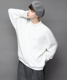 EMMA CLOTHES | ビッグシルエットハイネックシャギーニットセーター(ニット/セーター)