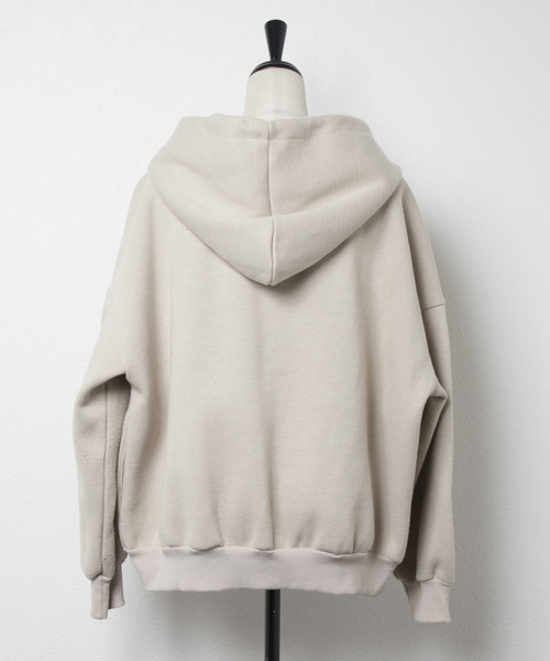 and R（アンドアール）の「ニットジップパーカー（パーカー・レディース・アイボリー・FREE）」の7枚目の写真