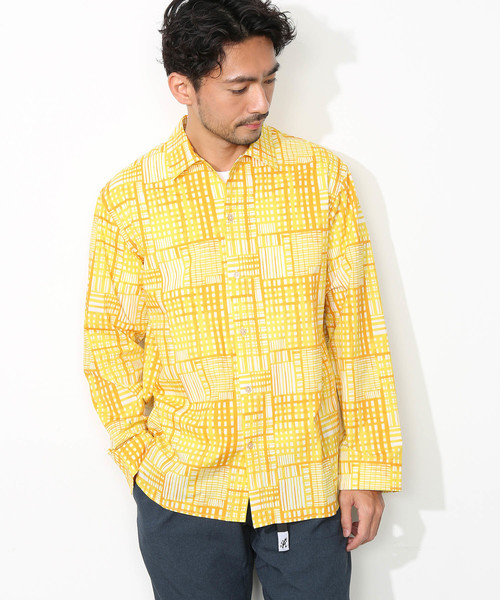 Adam Et Rope アダムエロペ の ハンドライティングシャツ 長袖 シャツ ブラウス Wear