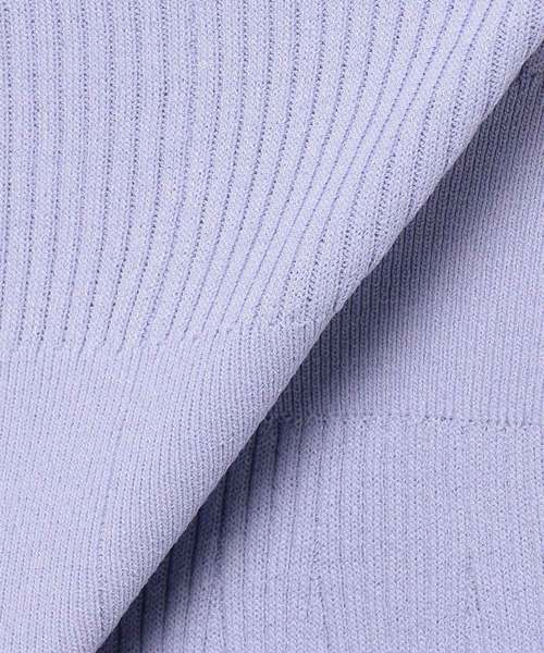 A/C DESIGN BY ALPHA CUBIC(エーシーデザインバイアルファキュービック)の「【カタログ掲載】ペプラムニット(ニット/セーター・レディース・ピンク/ラベンダー/オフホワイト/ネイビー・M size/L size)」の14枚目の写真