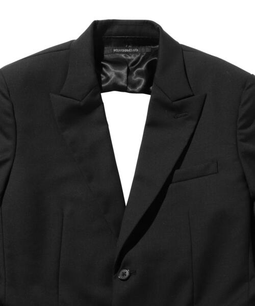 <DRESSEDUNDRESSED> BLACK C/O BLZR/ジャケット <DRESSEDUNDRESSED> BLACK C/O BLZR/ジャケット