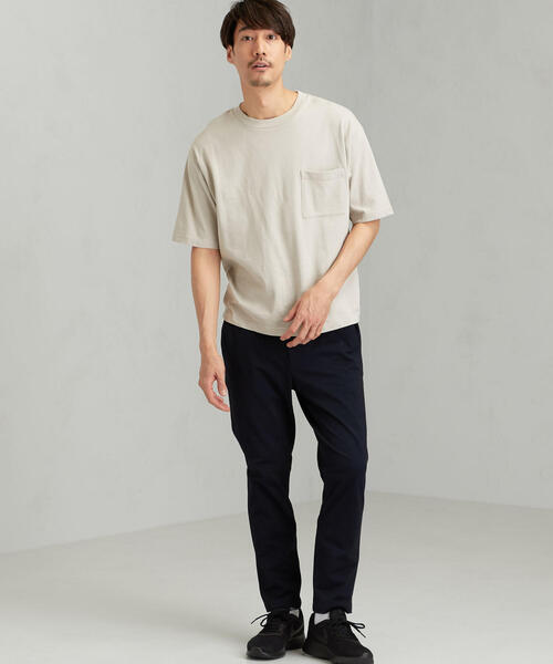 green label relaxing（グリーンレーベルリラクシング）の「★SC テーパードヘム クルー 半袖 Tシャツ（Tシャツ/カットソー・メンズ・ホワイト/オリーブ/ライム/その他1/その他2/ナチュラル・SMALL/MEDIUM/LARGE/X-LARGE/X-SMALL）」の15枚目の写真