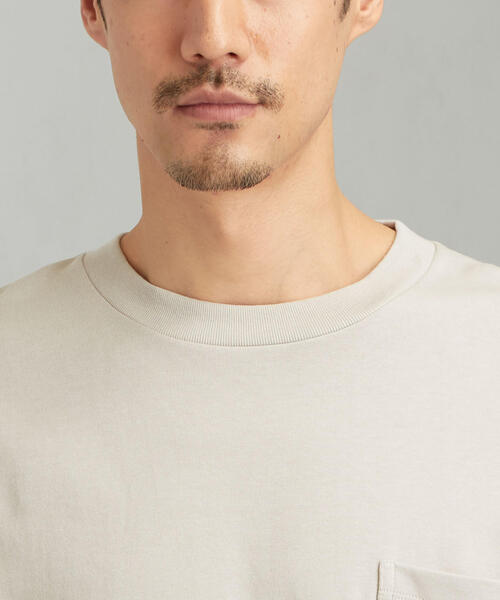 green label relaxing（グリーンレーベルリラクシング）の「★SC テーパードヘム クルー 半袖 Tシャツ（Tシャツ/カットソー・メンズ・ホワイト/オリーブ/ライム/その他1/その他2/ナチュラル・SMALL/MEDIUM/LARGE/X-LARGE/X-SMALL）」の16枚目の写真