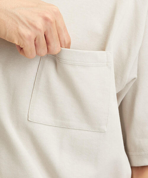 green label relaxing（グリーンレーベルリラクシング）の「★SC テーパードヘム クルー 半袖 Tシャツ（Tシャツ/カットソー・メンズ・ホワイト/オリーブ/ライム/その他1/その他2/ナチュラル・SMALL/MEDIUM/LARGE/X-LARGE/X-SMALL）」の20枚目の写真