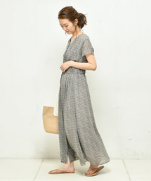 DouDou | プリントマキシワンピース(ワンピース)