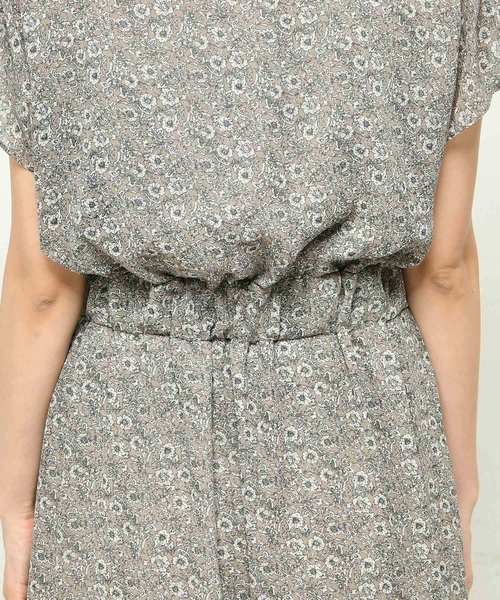 DouDou（ドゥドゥ）の「プリントマキシワンピース（ワンピース・レディース・ブラック/ベージュ・FREE）」の15枚目の写真