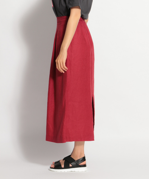 niko and（ニコアンド）の「フランダースリネンタイトスカート