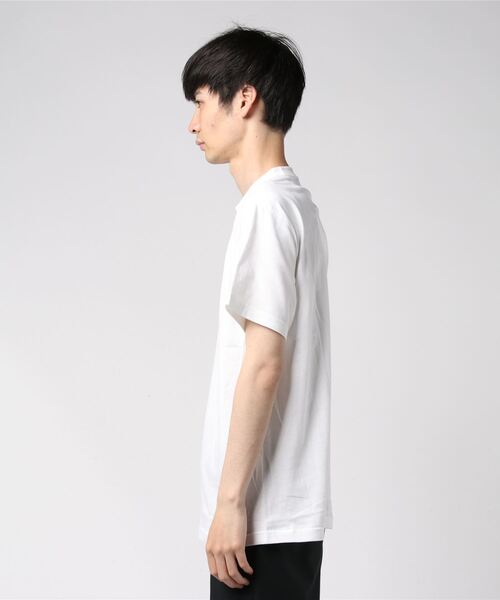 DOUBLE STEAL（ダブルスティール）の「NATIVE BOX Tシャツ（Tシャツ/カットソー・メンズ・ホワイト×レッド/ホワイト×ブラック/ブラック×ブラック/ナチュラル/ブラック×レッド・M/L/XL/XXL）」の15枚目の写真