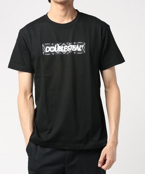 DOUBLE STEAL（ダブルスティール）の「NATIVE BOX Tシャツ（Tシャツ/カットソー・メンズ・ホワイト×レッド/ホワイト×ブラック/ブラック×ブラック/ナチュラル/ブラック×レッド・M/L/XL/XXL）」の10枚目の写真