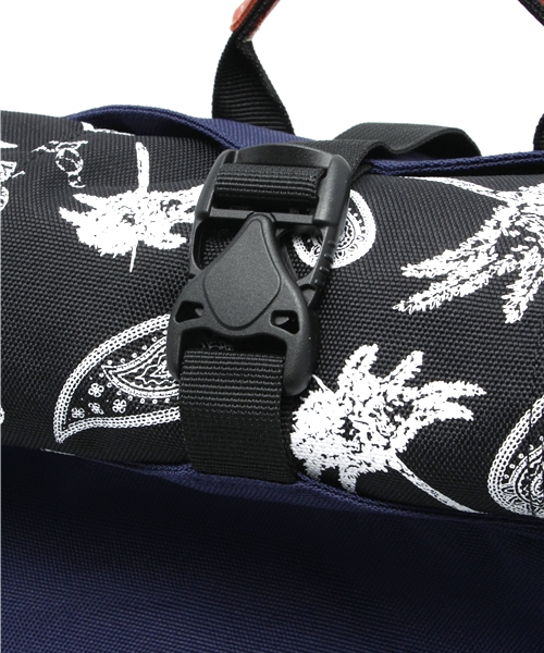 CIAOPANIC（チャオパニック）の「【Ficouture】　PaisleyRollTopDaypack（バックパック/リュック・レディース・マスタード/ネイビー/サックスブルー・FREE）」の11枚目の写真