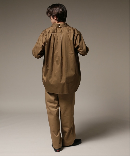 KANGOL(カンゴール)の「KANGOL / カンゴール 417 別注 ONE POINT BIG SH(シャツ/ブラウス・メンズ・ホワイト/ブラック/その他1/キャメル/その他9・SMALL/MEDIUM/LARGE)」の7枚目の写真