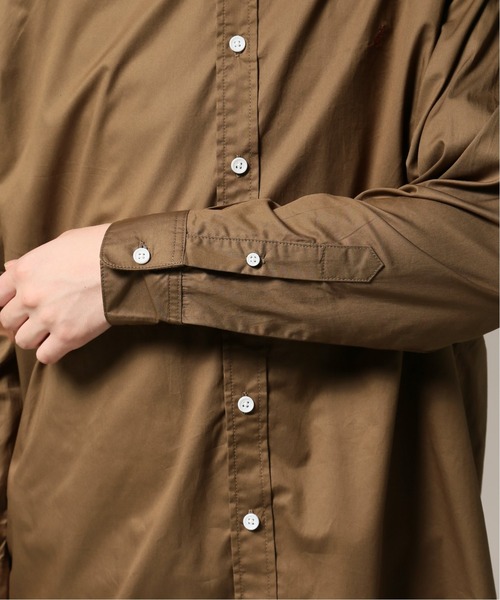 KANGOL(カンゴール)の「KANGOL / カンゴール 417 別注 ONE POINT BIG SH(シャツ/ブラウス・メンズ・ホワイト/ブラック/その他1/キャメル/その他9・SMALL/MEDIUM/LARGE)」の14枚目の写真