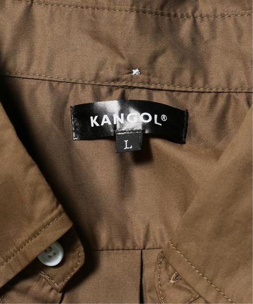 KANGOL(カンゴール)の「KANGOL / カンゴール 417 別注 ONE POINT BIG SH(シャツ/ブラウス・メンズ・ホワイト/ブラック/その他1/キャメル/その他9・SMALL/MEDIUM/LARGE)」の19枚目の写真