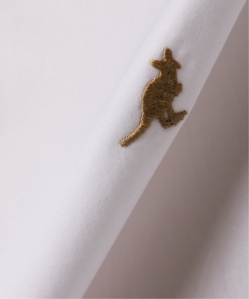 KANGOL(カンゴール)の「KANGOL / カンゴール 417 別注 ONE POINT BIG SH(シャツ/ブラウス・メンズ・ホワイト/ブラック/その他1/キャメル/その他9・SMALL/MEDIUM/LARGE)」の21枚目の写真