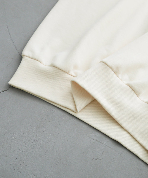 n'OrLABEL（ノアールレーベル）の「『レース×配色デザインパーカー』（パーカー・レディース・アイボリー/モカ/グレイッシュブルー/ブラック/ボルドー/ブルーパープル・FREE）」の10枚目の写真