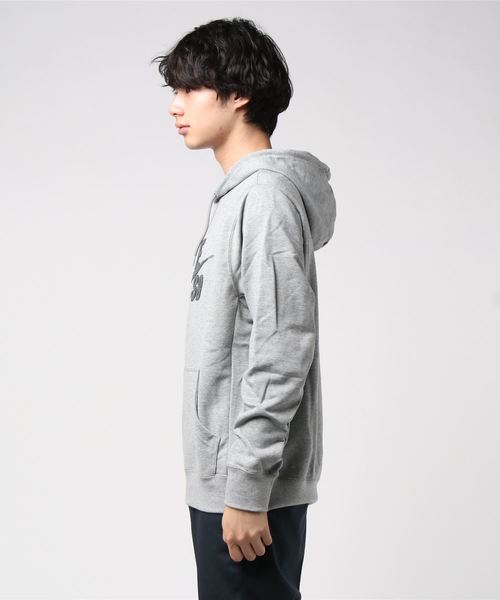 NIKE SB（ナイキエスビー）の「NIKE SB/ナイキエスビー シーズナルプルオーバー AT3415-063 パーカー（パーカー・メンズ・グレー・L/2XL/XL/M）」の3枚目の写真