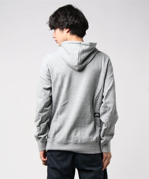 NIKE SB（ナイキエスビー）の「NIKE SB/ナイキエスビー シーズナルプルオーバー AT3415-063 パーカー（パーカー・メンズ・グレー・L/2XL/XL/M）」の2枚目の写真