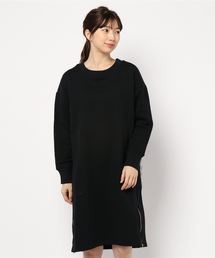 ACCUSE/ 30/7 度詰裏毛ワンピース